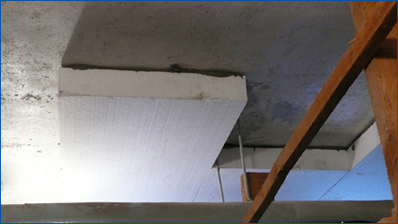 Zateplení stropu polystyrenem postup